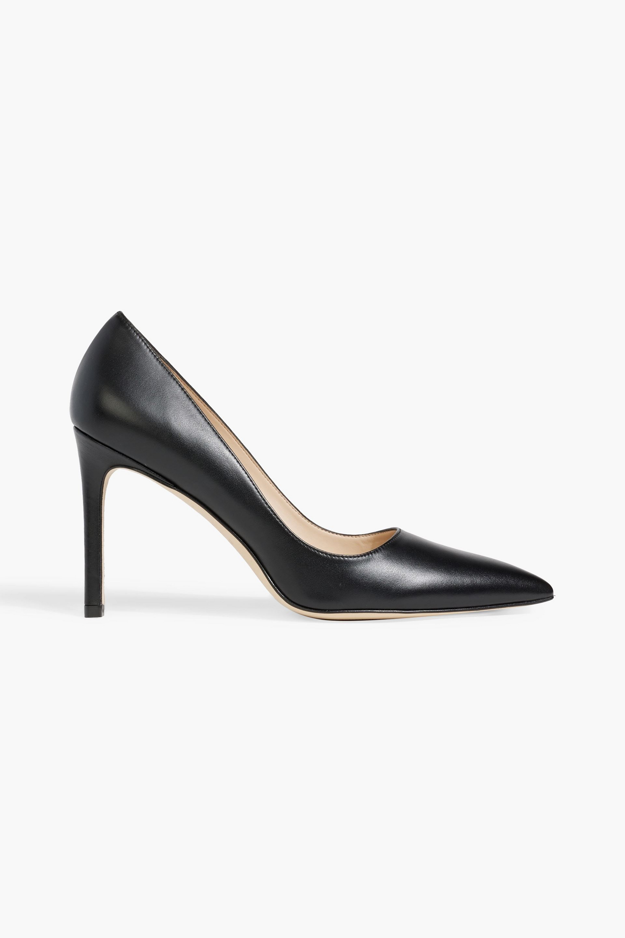 Stuart Weitzman Leigh 95 leather pumps