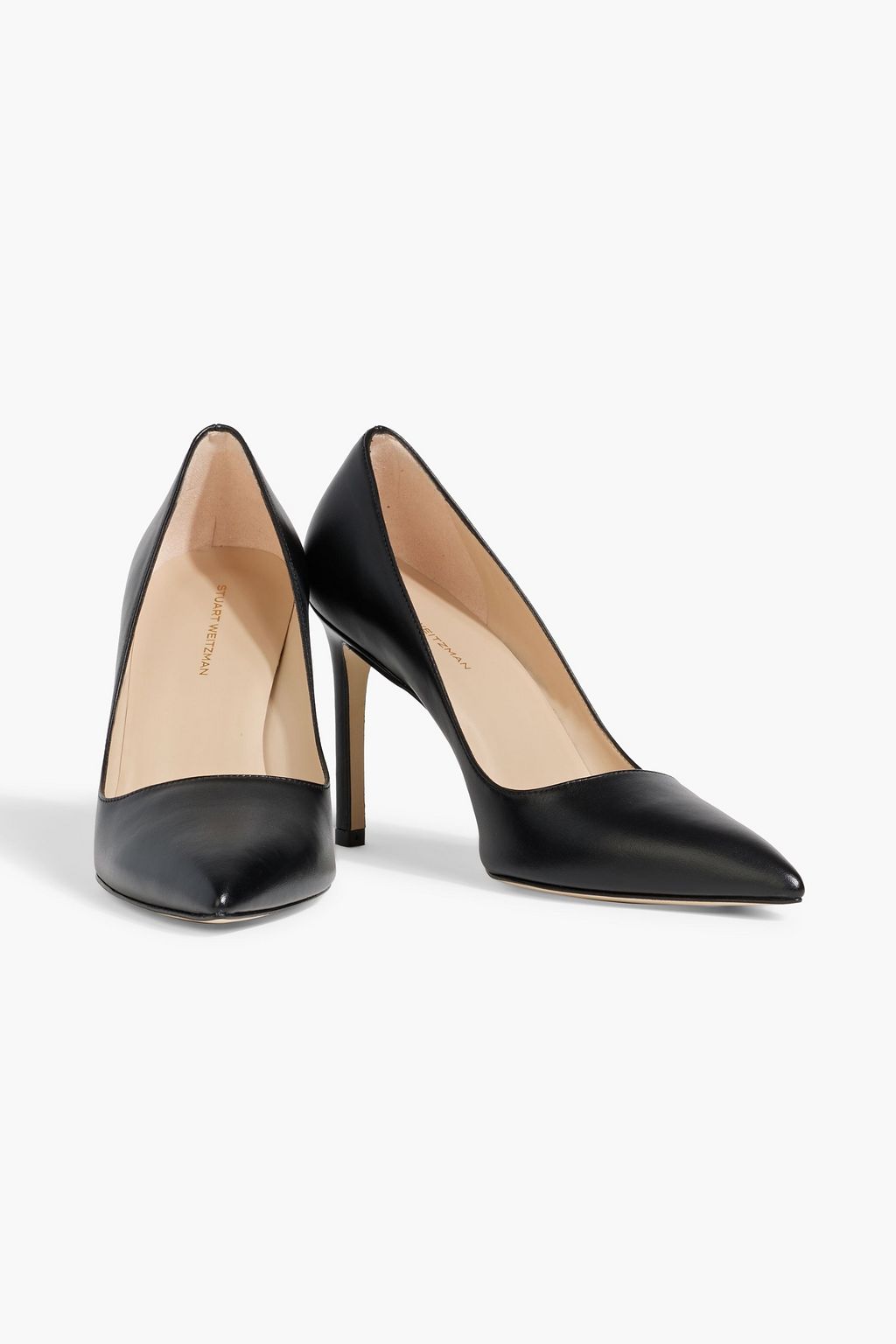STUART WEITZMAN Leigh 95 leather pumps