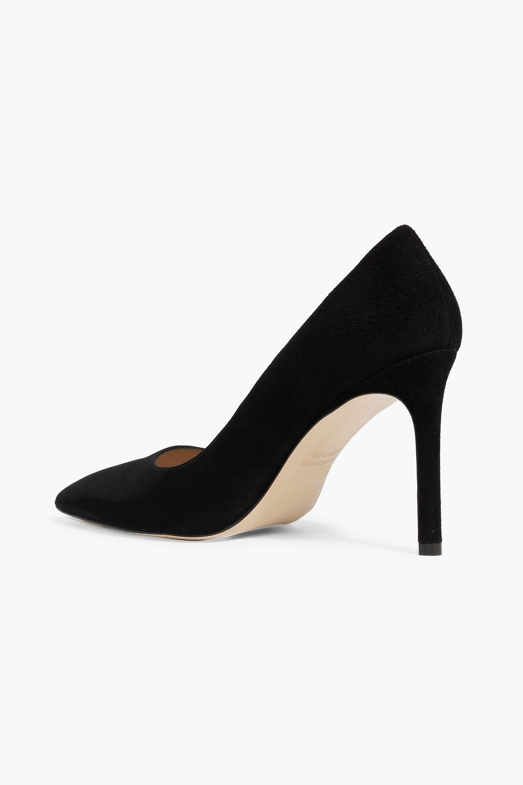 STUART WEITZMAN Leigh 95 suede pumps