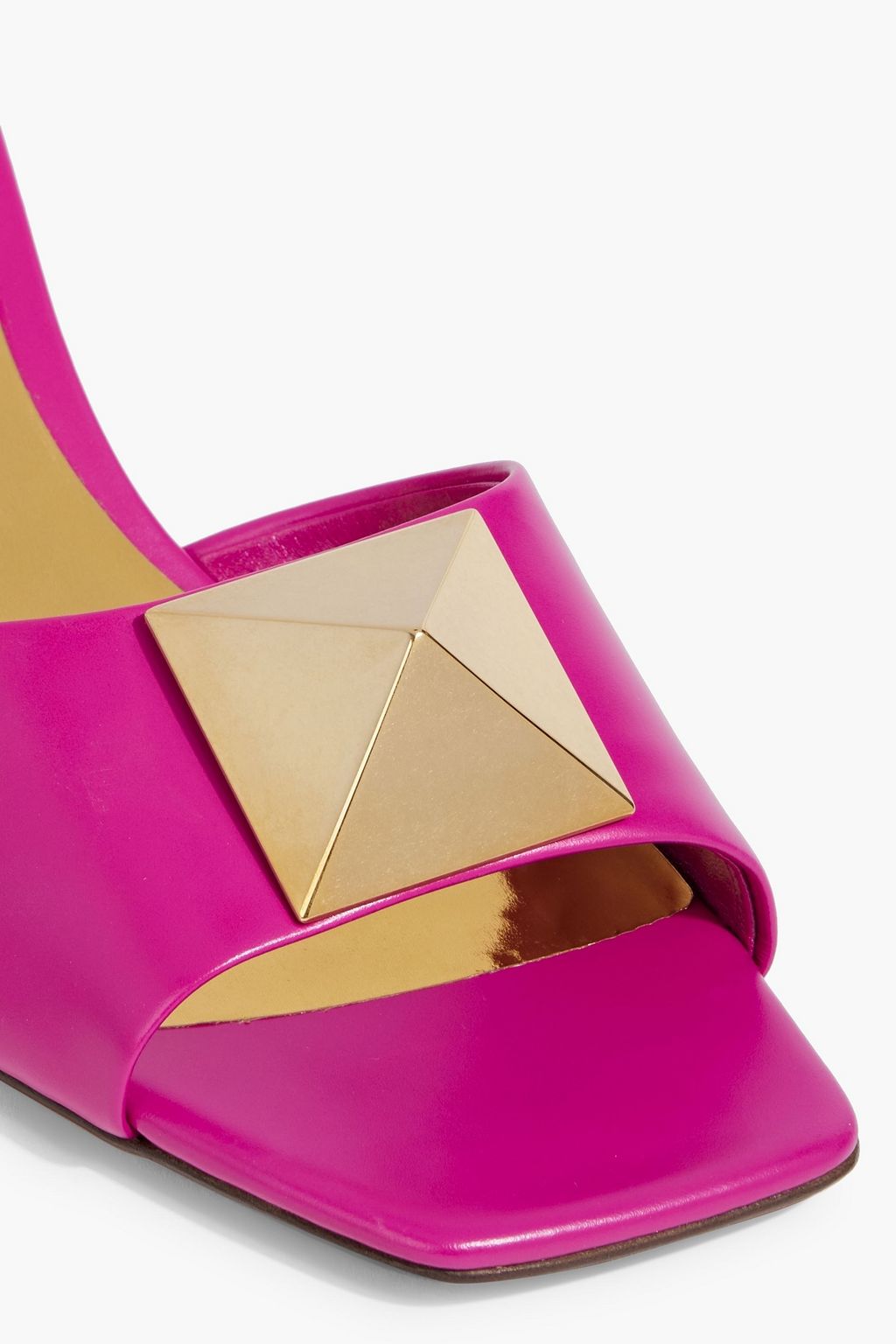 VALENTINO GARAVANI One Stud leather mules
