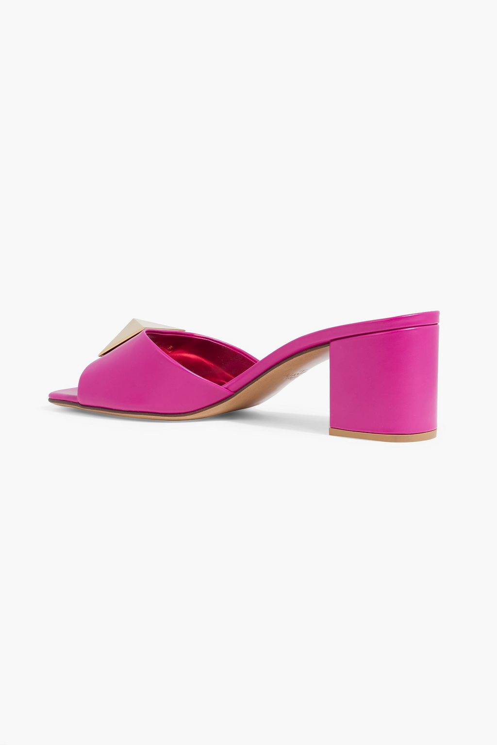 VALENTINO GARAVANI One Stud leather mules