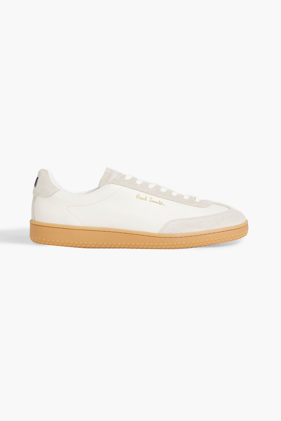 Como leather and suede sneakers