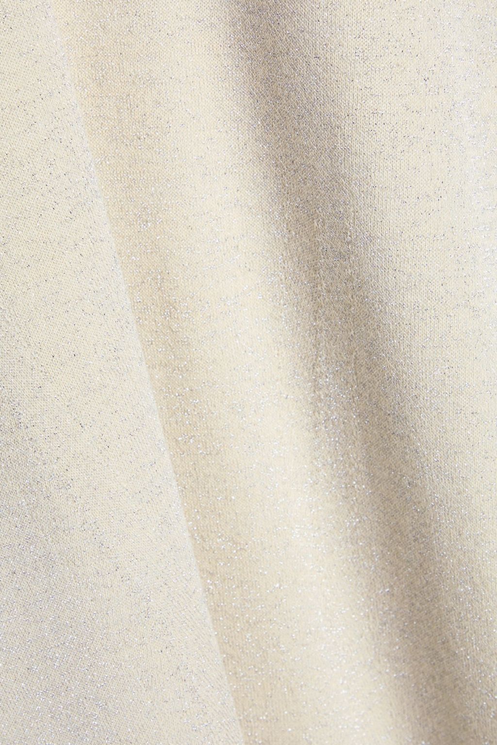 JOSEPH Metallic merino wool-blend turtleneck midi dress