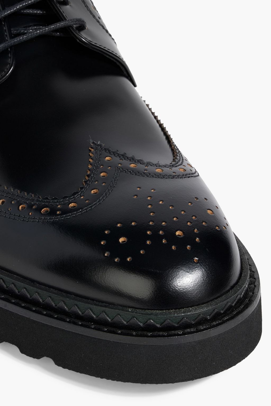 PAUL SMITH حذاء بروغ كاونت من الجلد