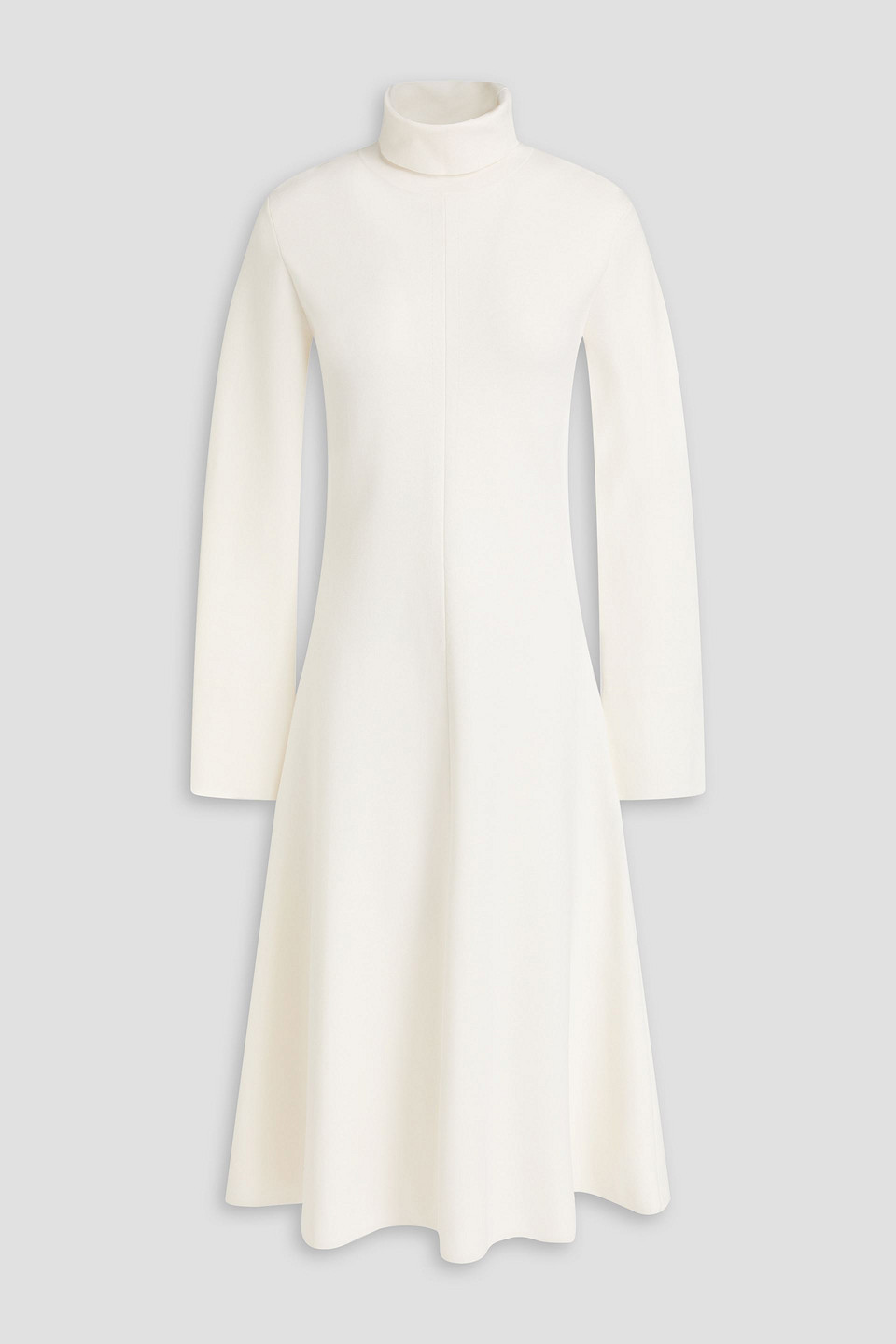 Joseph Silk-blend Midi Dress In Ivory
