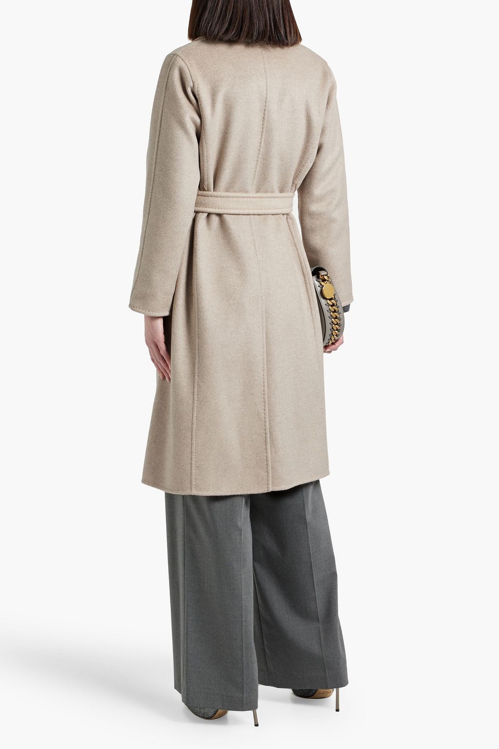 MAX MARA Manuela brushed cashmere-felt coat