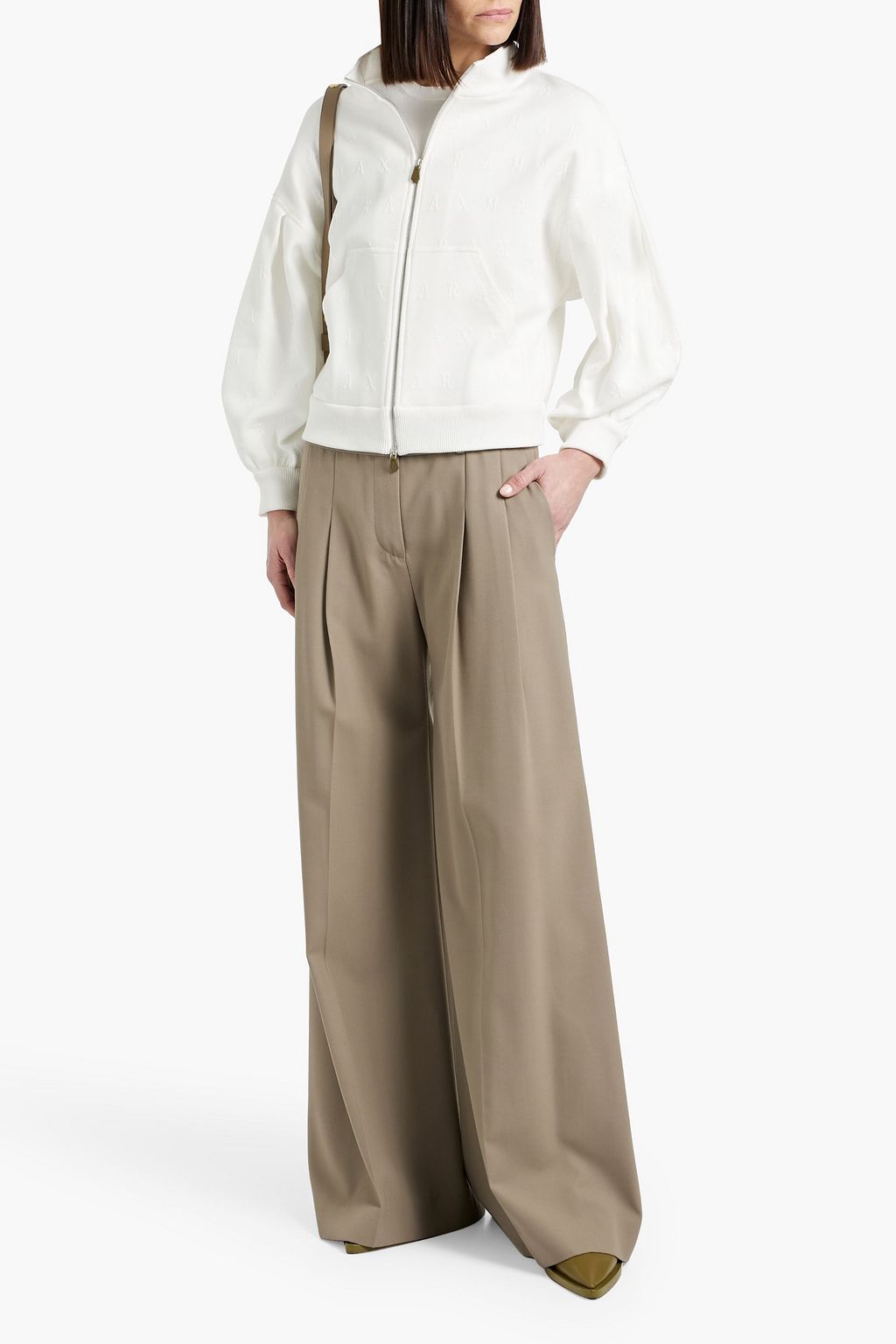 MAX MARA Gastone cotton-blend jacquard jacket
