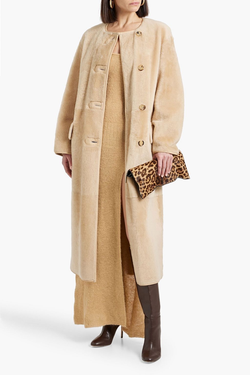 MAX MARA Talamo reversible shearling coat
