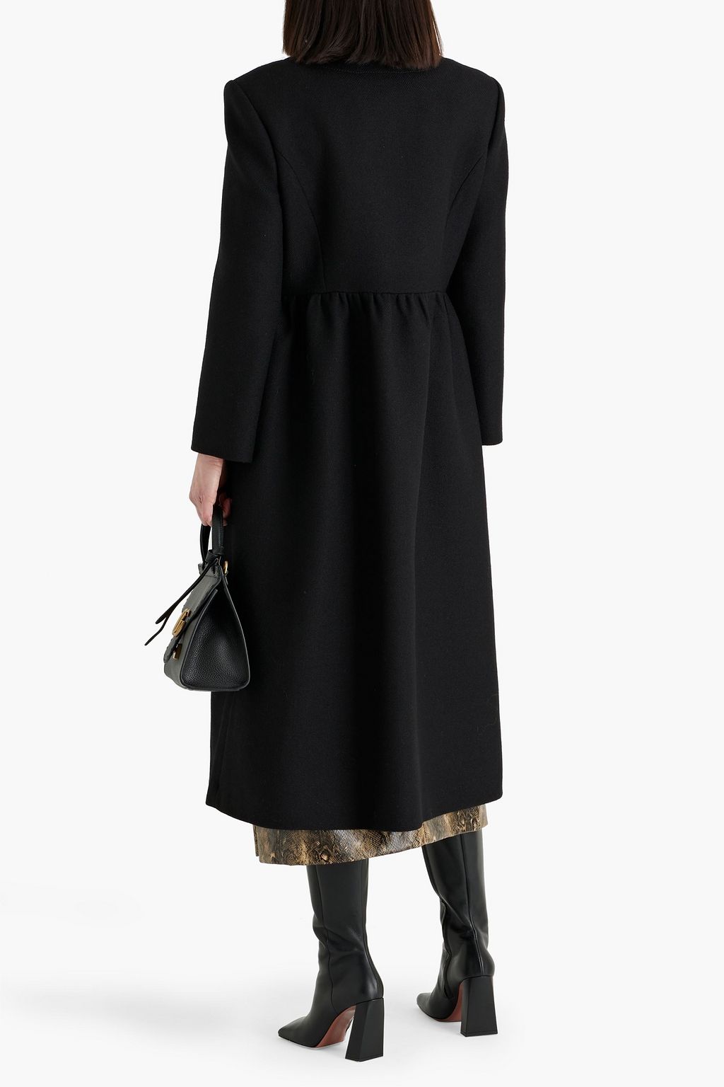 GUCCI Wool and mohair-blend coat