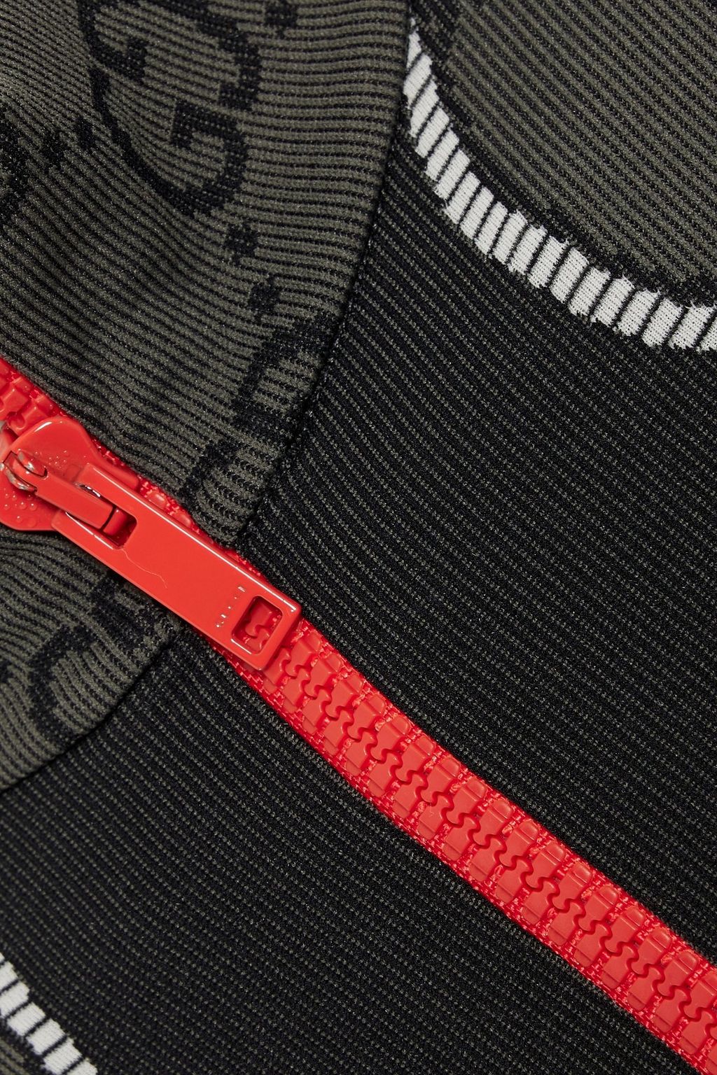 GUCCI Cropped stretch-jacquard top