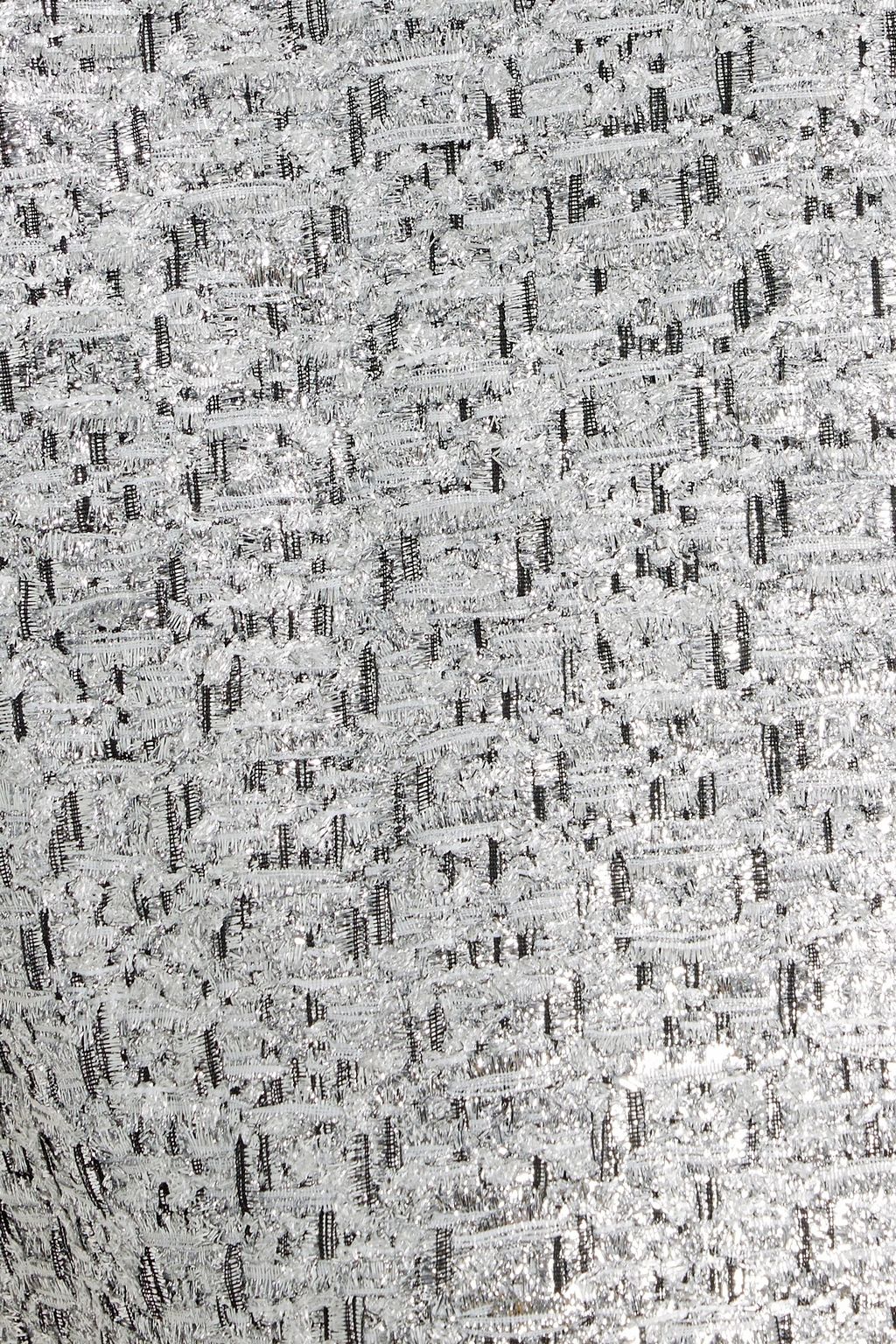 GUCCI Metallic tweed mini dress