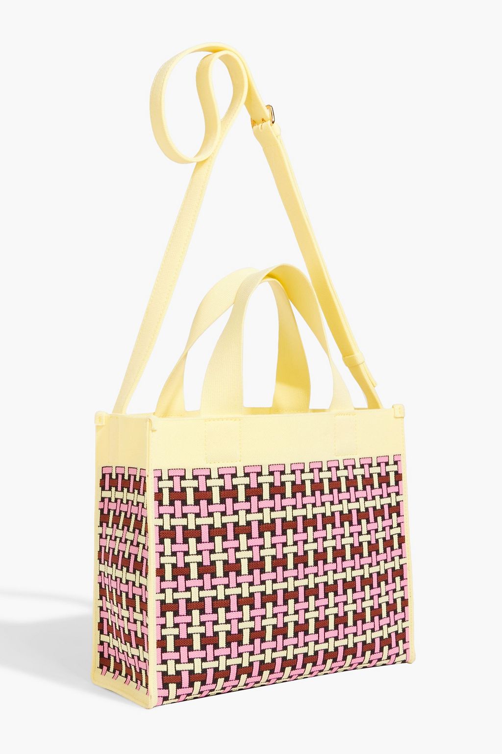MARNI Jacquard-knit tote
