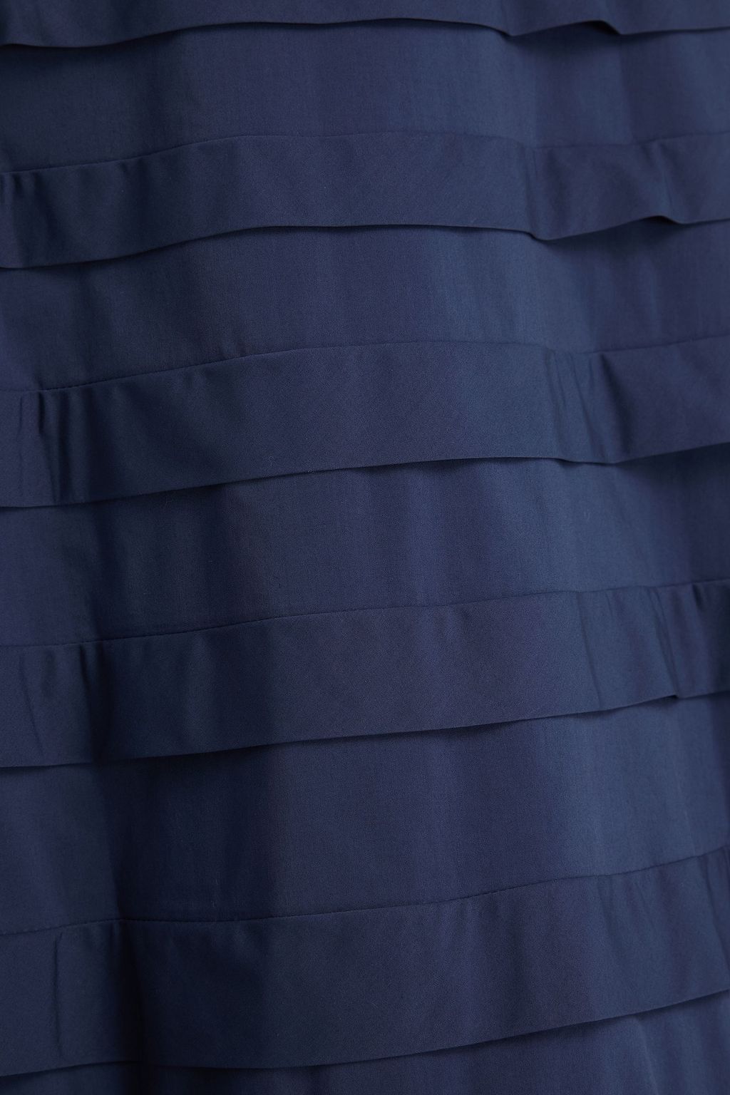 SIMKHAI Sicillia pintucked cotton-blend maxi dress