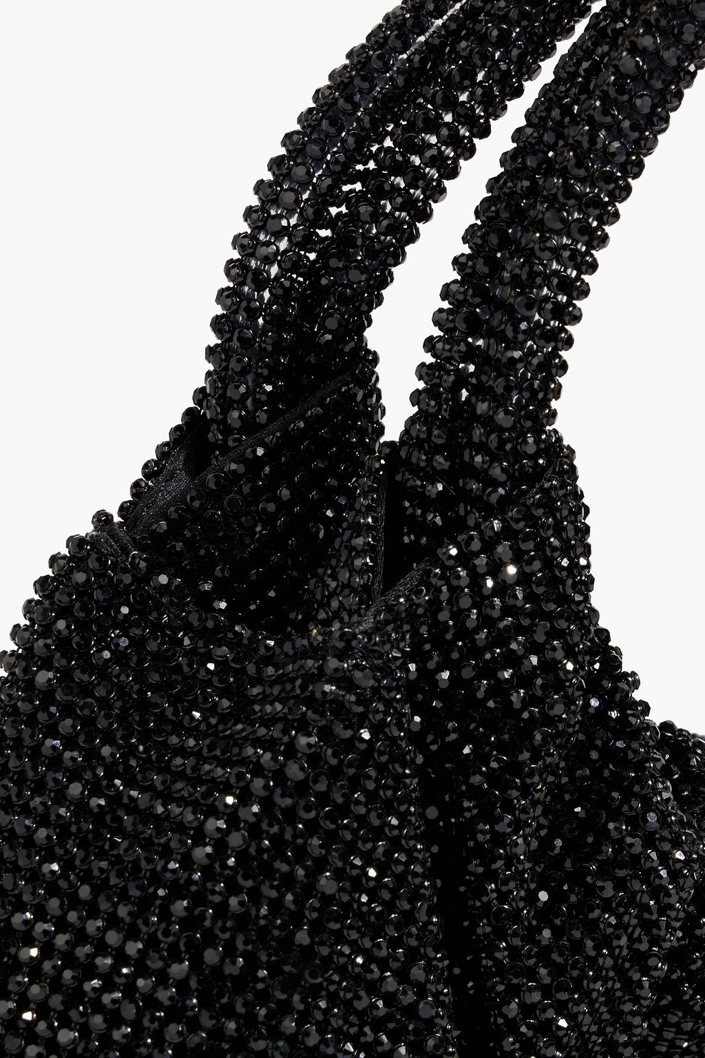 SIMKHAI Ellerie crystal-embellished satin tote