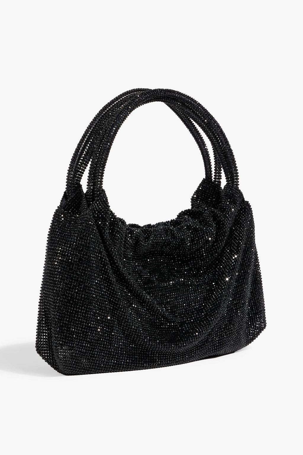 SIMKHAI Ellerie crystal-embellished satin tote