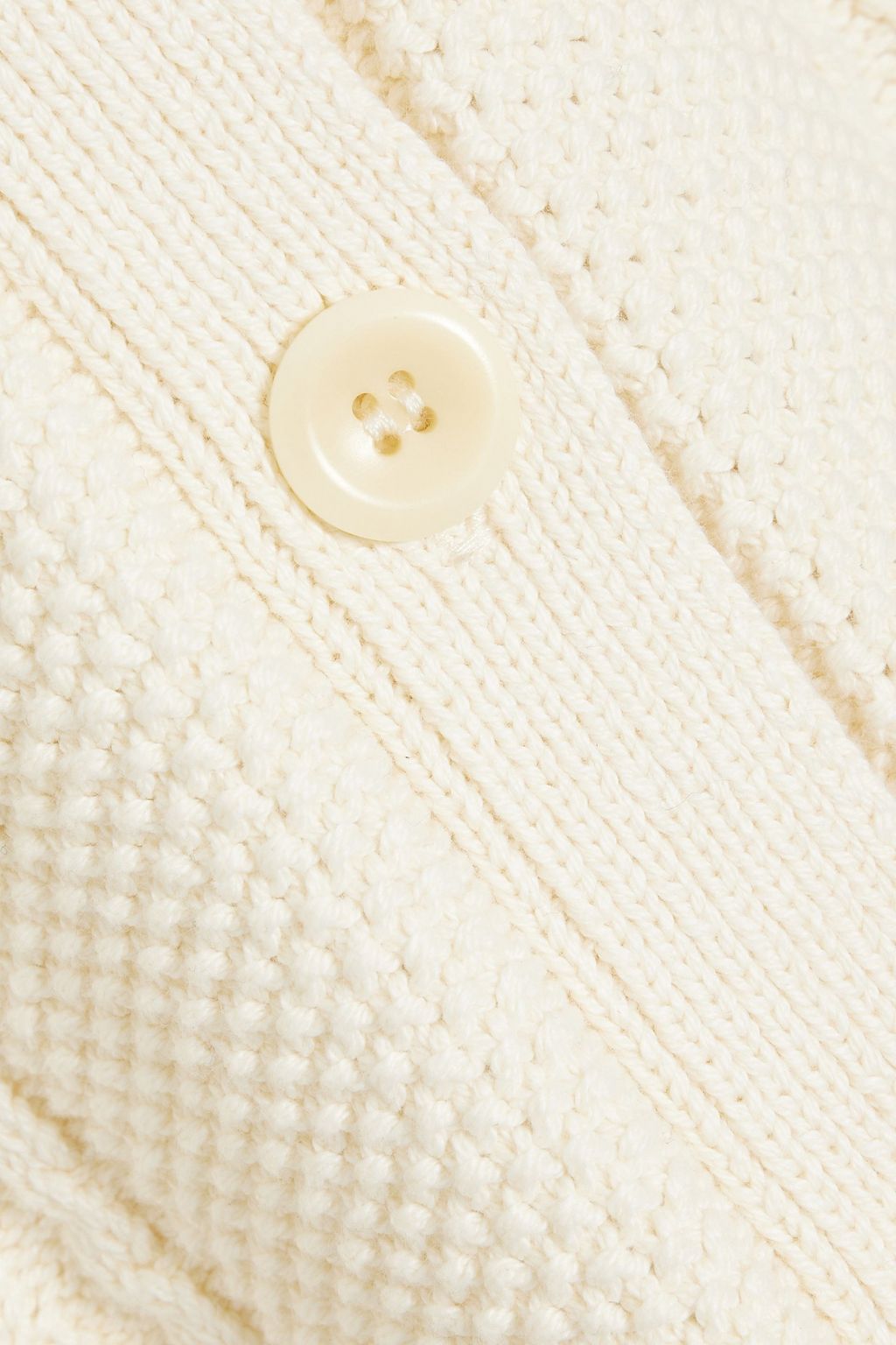 ALEX MILL Nico cable-knit cotton cardigan