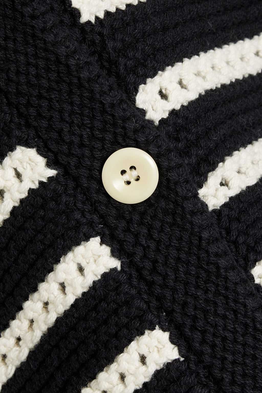 ALEX MILL Hailey striped cotton cardigan