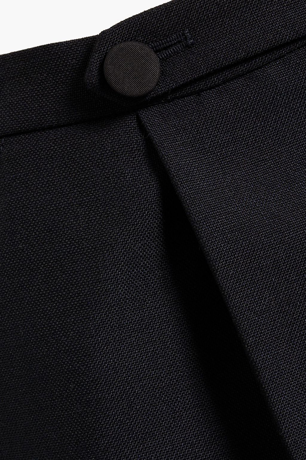 GUCCI Wool and mohair-blend straight-leg pants