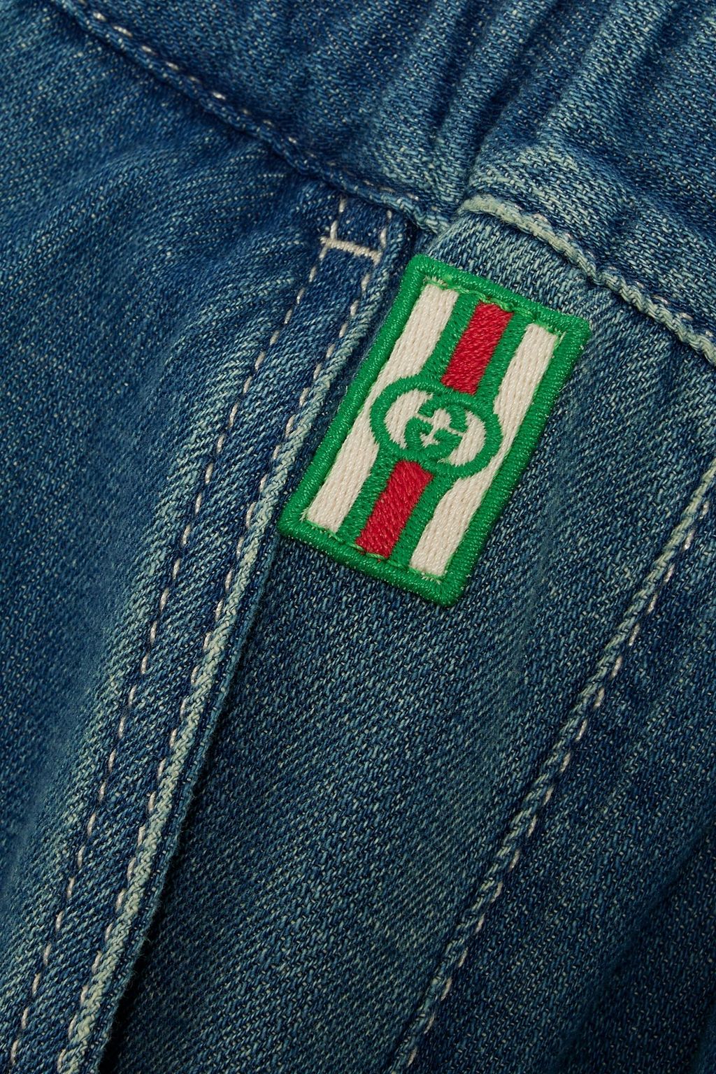 GUCCI High-rise tapered jeans