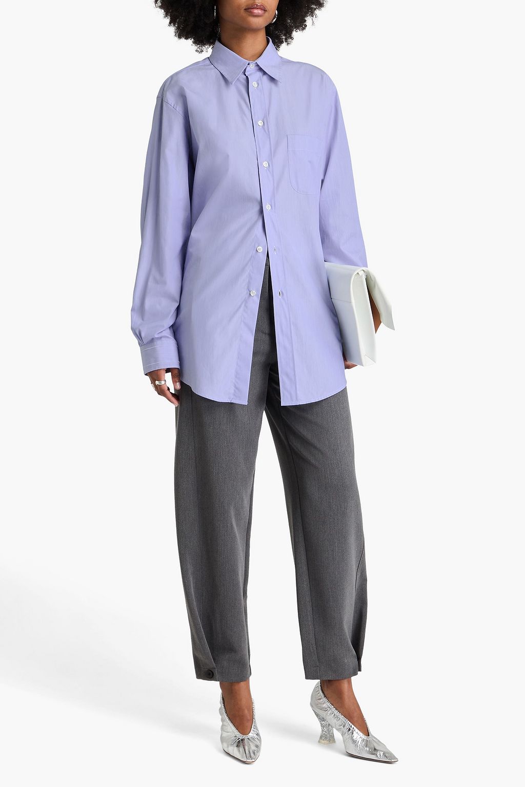 MAISON MARGIELA Cotton-poplin shirt