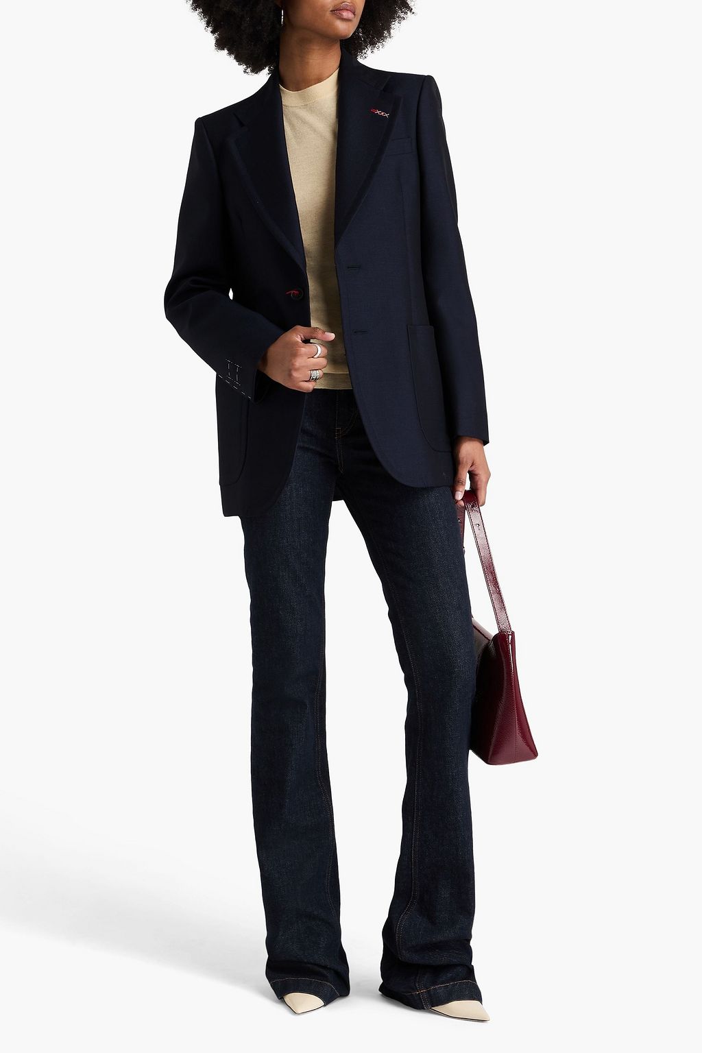 MAISON MARGIELA Blazer aus einer Woll-Mohairmischung