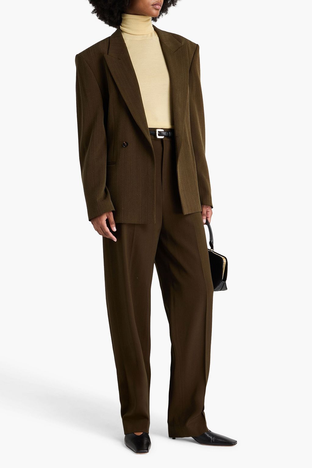 PETAR PETROV Big Spender grain de poudre blazer