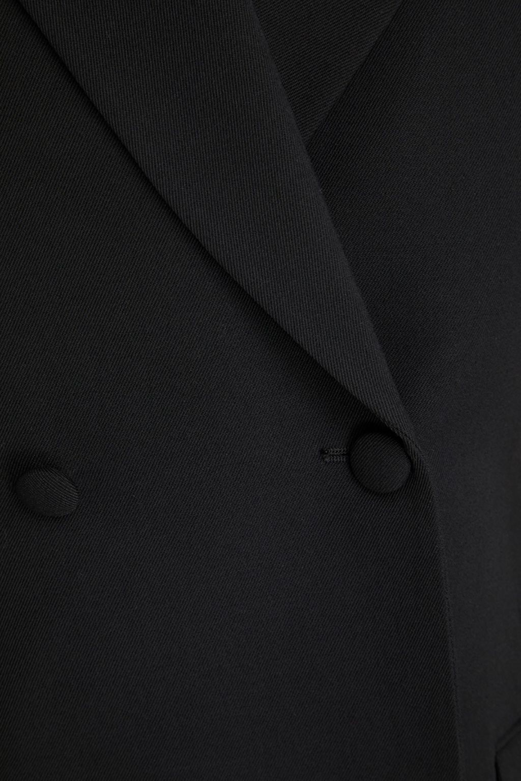 BALENCIAGA Doppelreihiger Blazer aus Woll-Twill