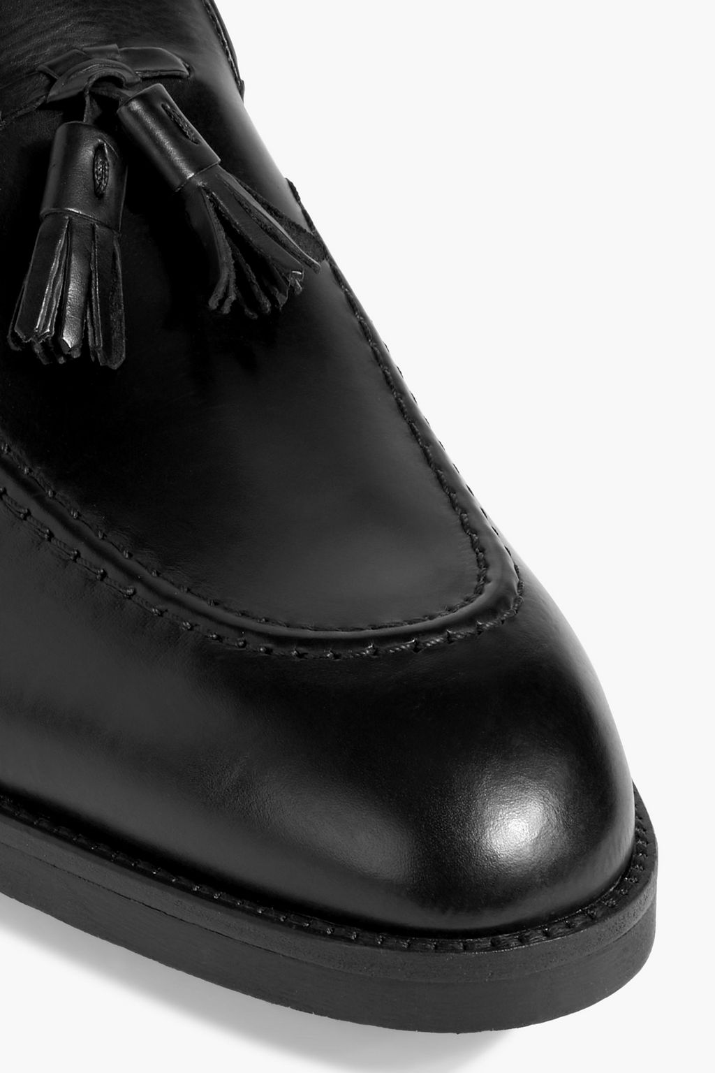 PAUL SMITH حذاء لوفر لورنس من الجلد بشرّابات