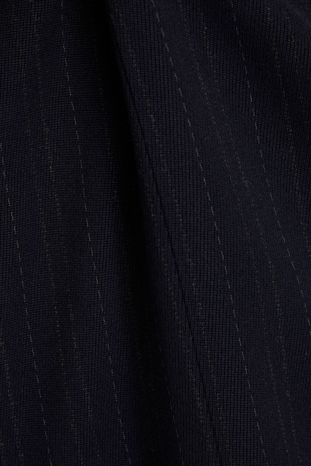 SAINT LAURENT Bleistiftrock aus einer Wollmischung mit Nadelstreifen