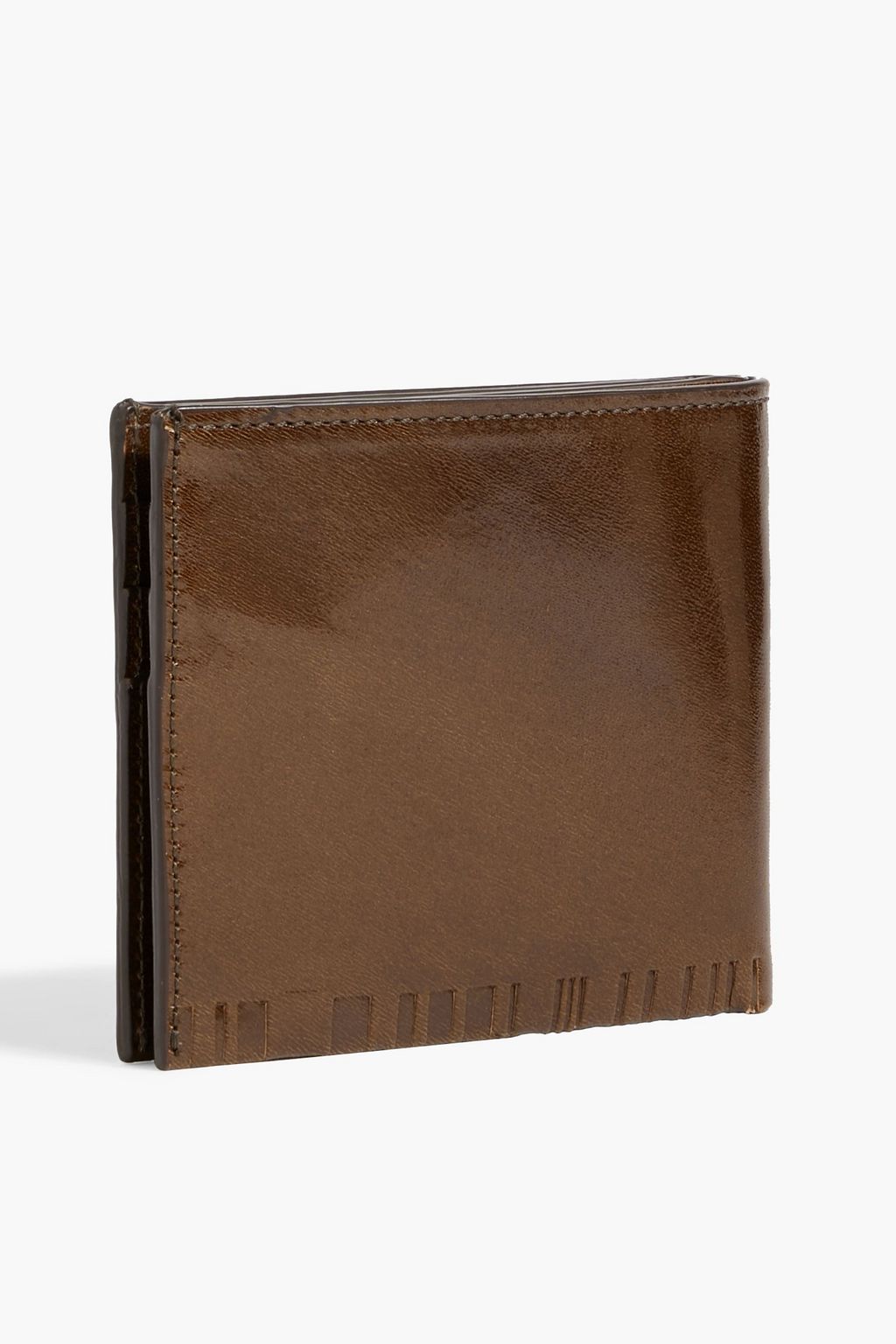 PAUL SMITH Glossed-leather wallet