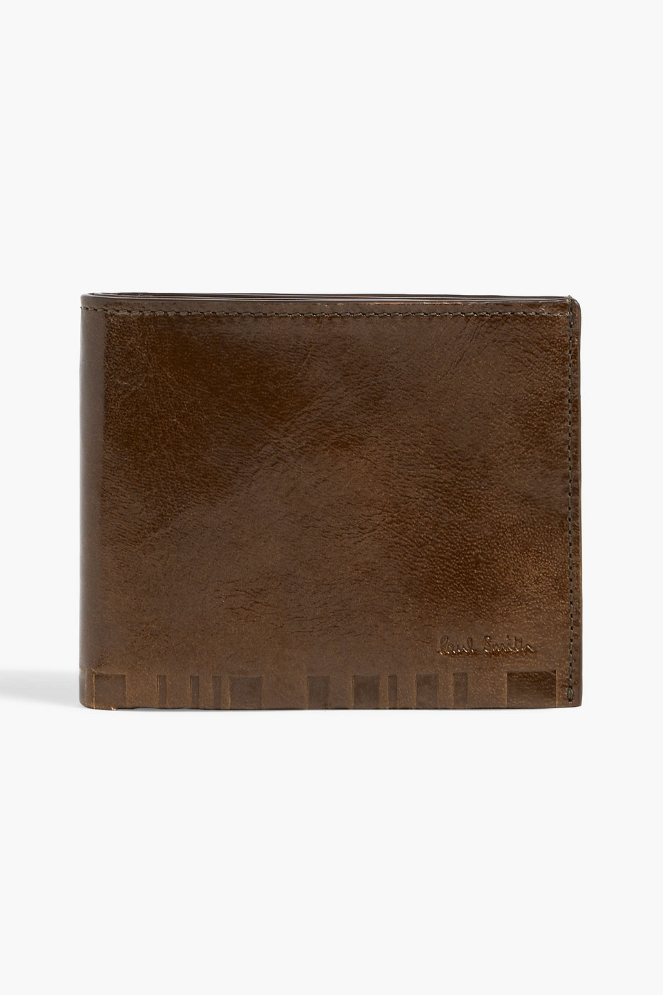 Paul Smith Glossed-leather Wallet