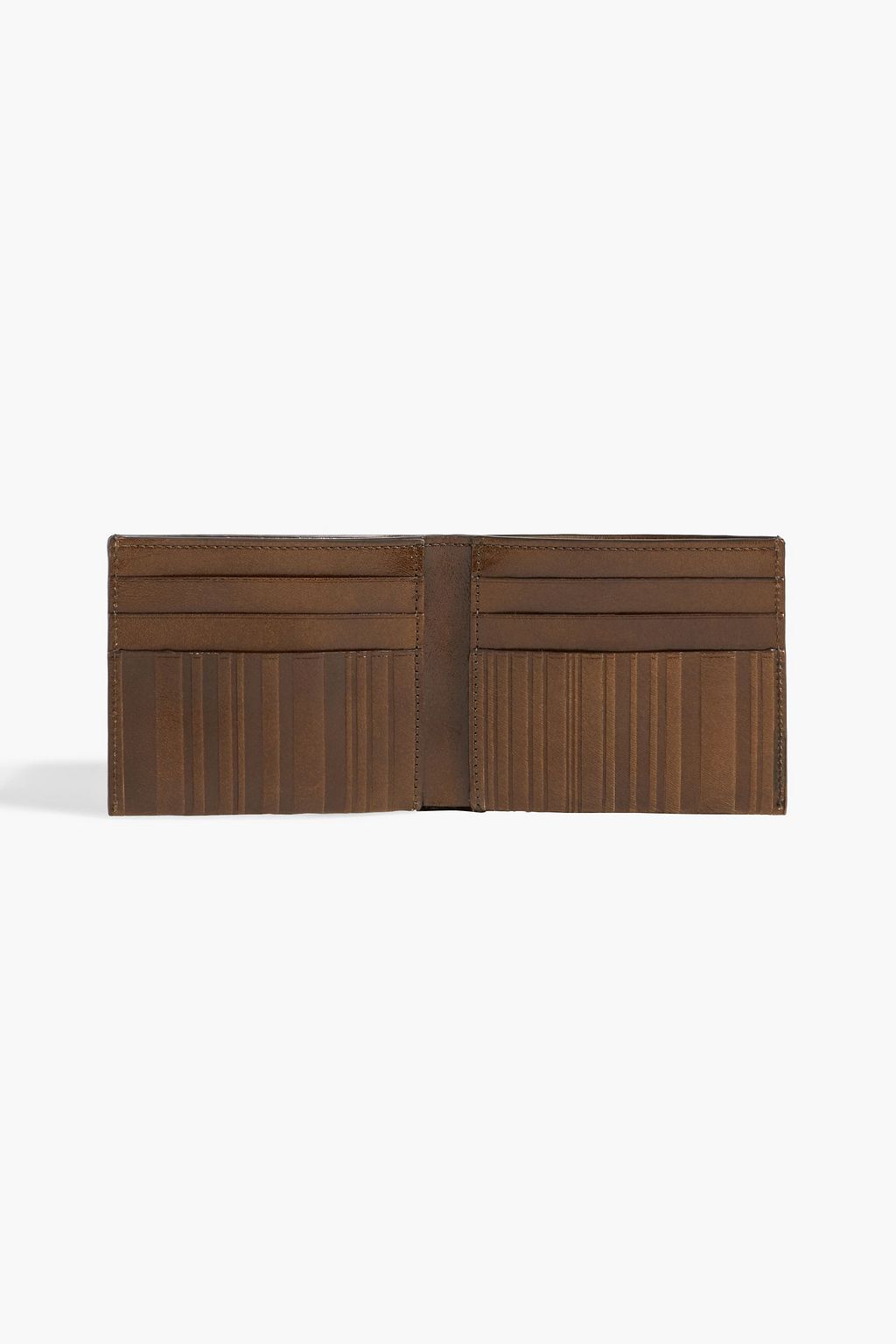PAUL SMITH Glossed-leather wallet