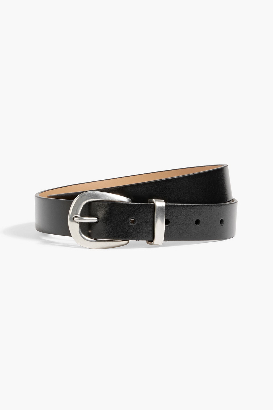Leather belt