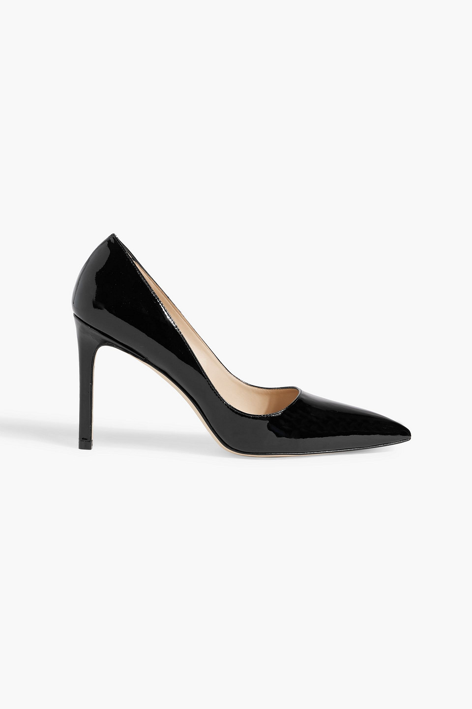 Leigh patent-leather pumps