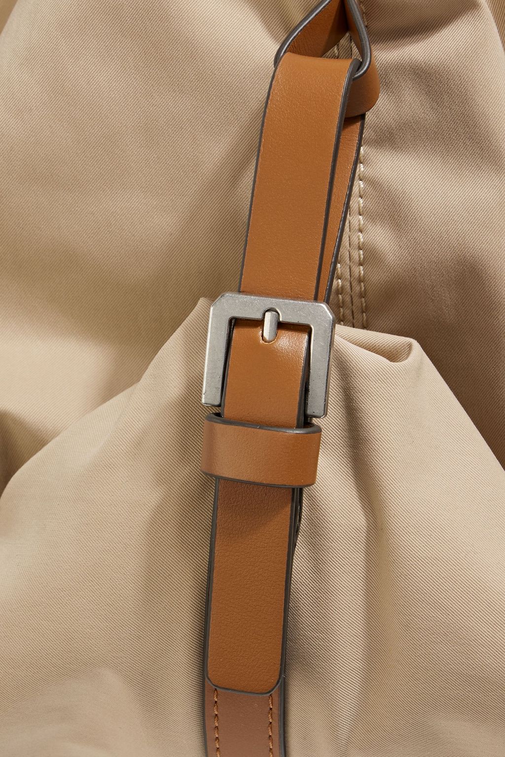 PAUL SMITH ツイル ダッフルバッグ レザートリム
