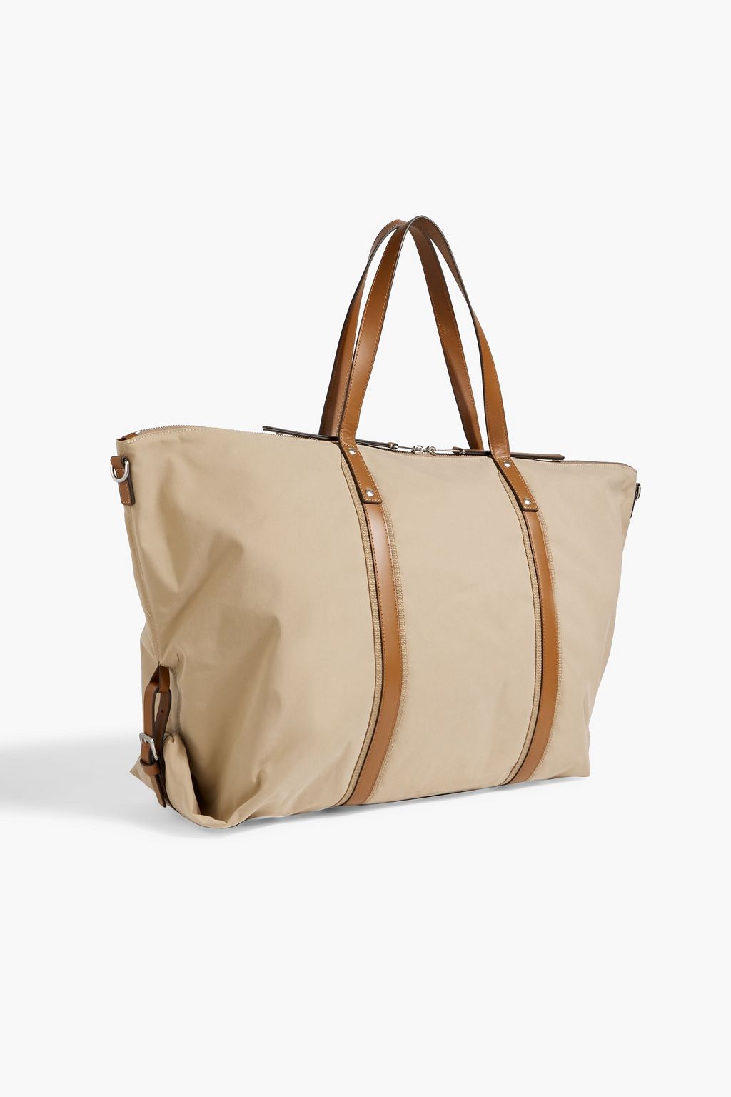PAUL SMITH ツイル ダッフルバッグ レザートリム