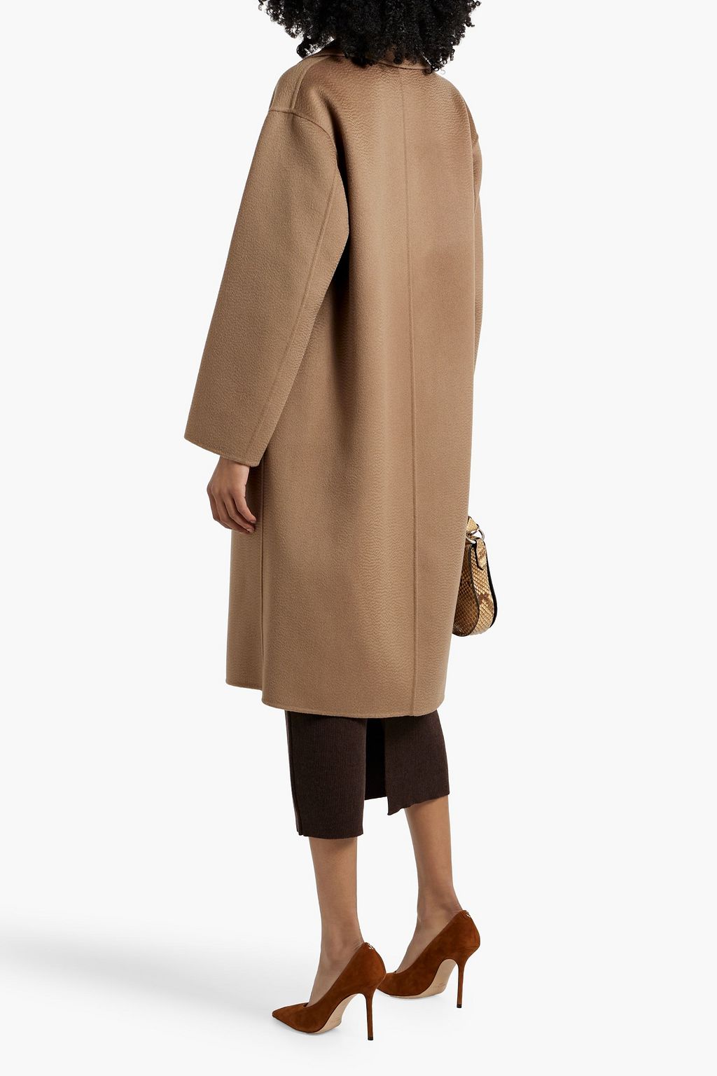 'S MAX MARA James wool and cashmere-blend felt coat