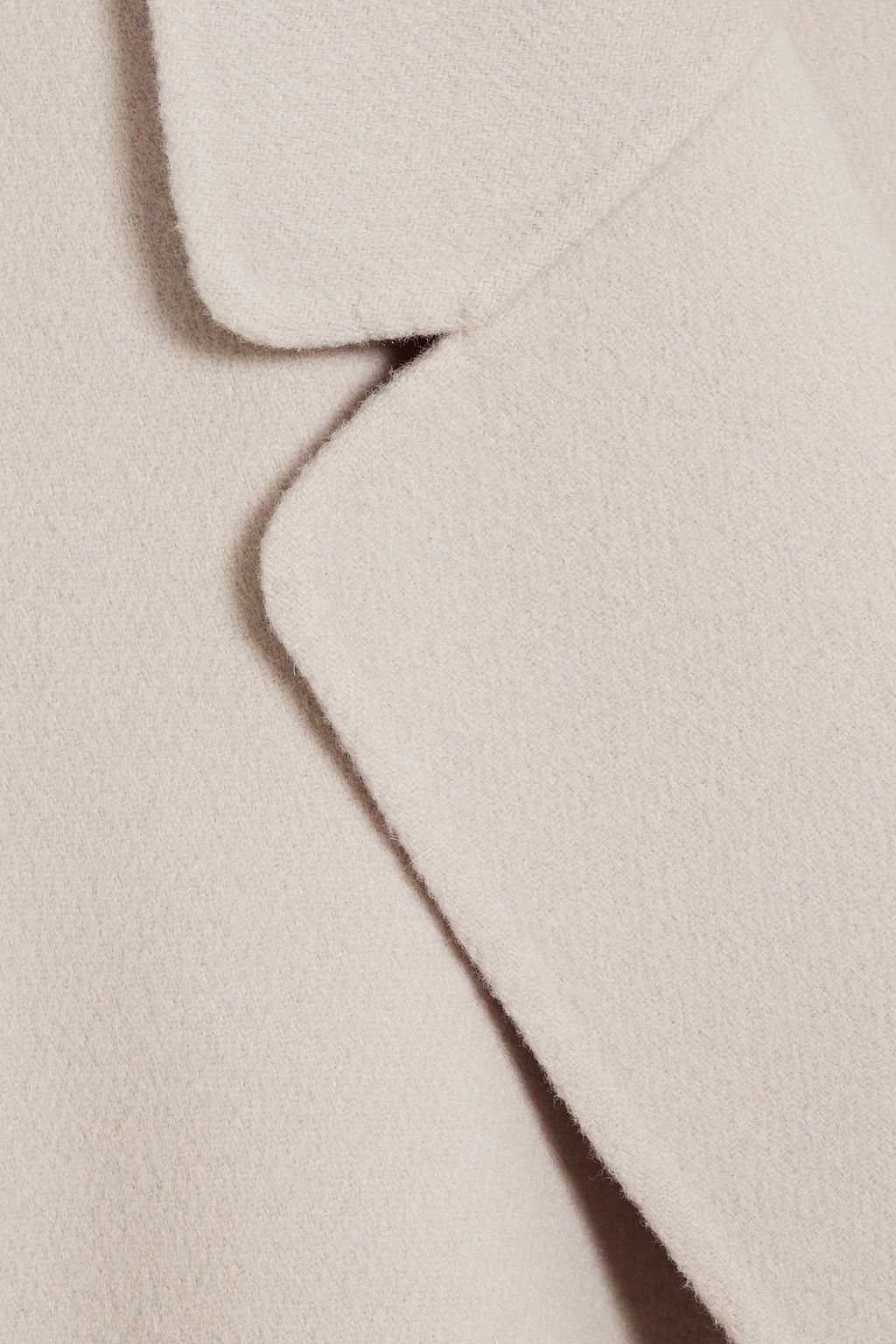 'S MAX MARA Esturia belted wool-felt coat