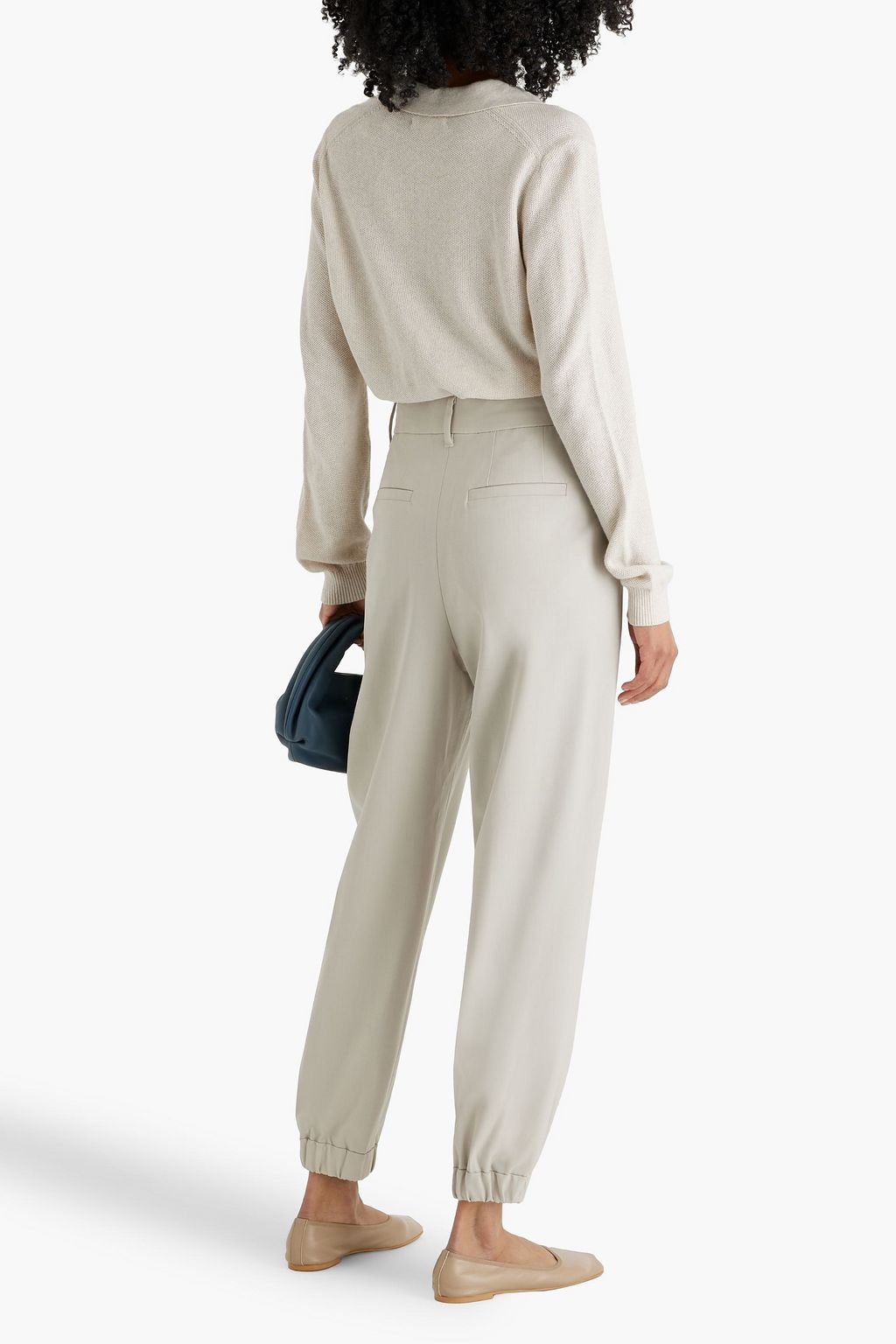 ALEX MILL Alice cotton polo sweater