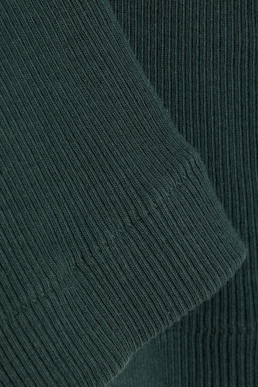 RE/DONE BY HANES Ribbed cotton-jersey tank