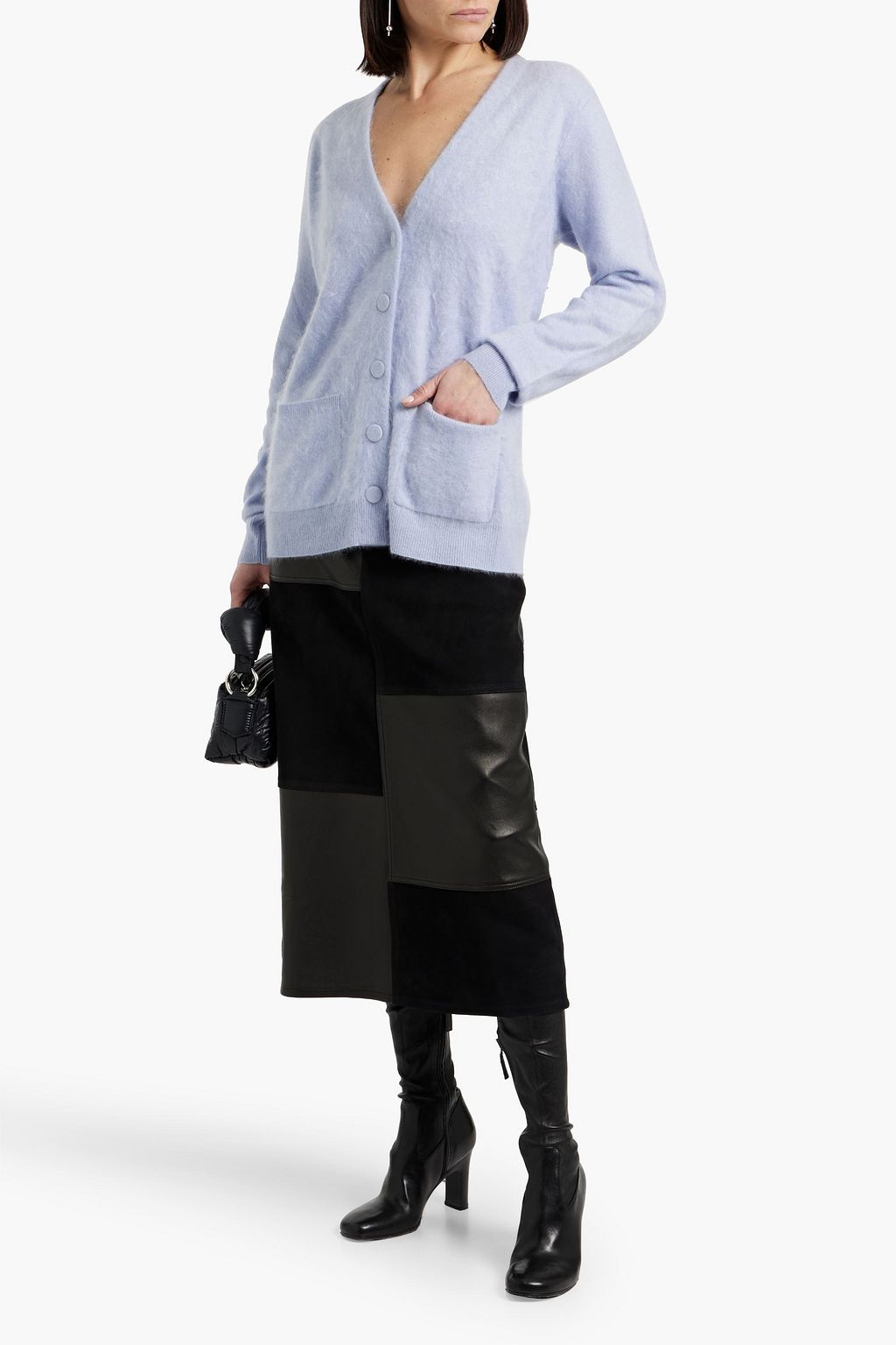 RE/DONE Brushed cashmere cardigan