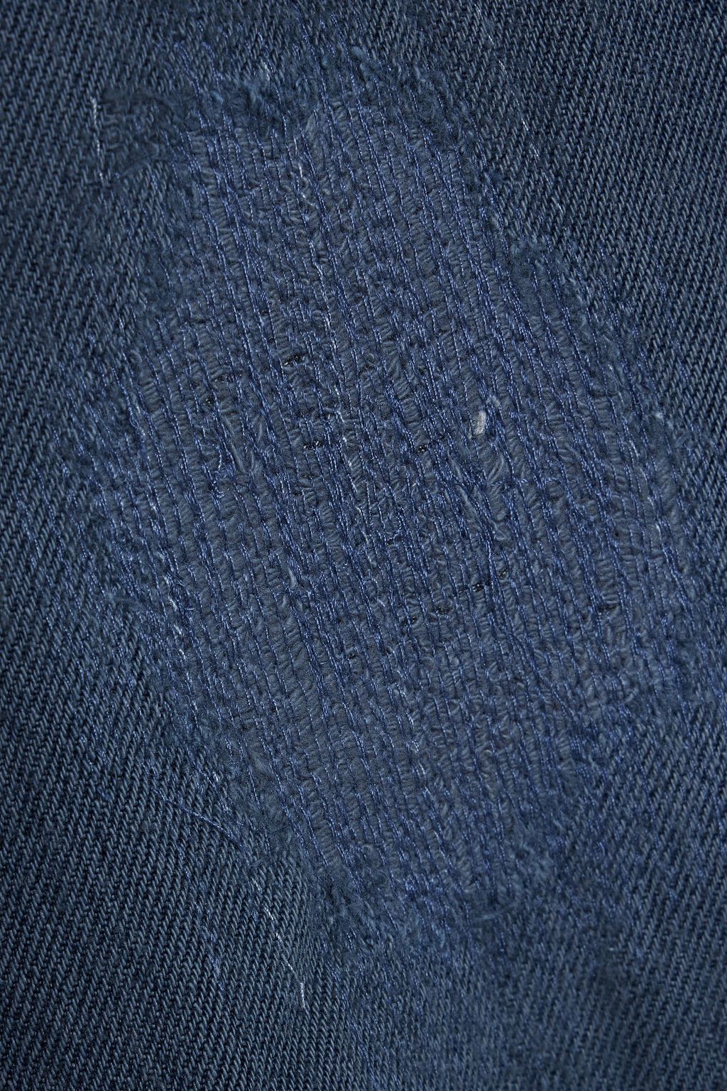 RE/DONE WITH LEVI'S Distressed high-rise straight-leg jeans
