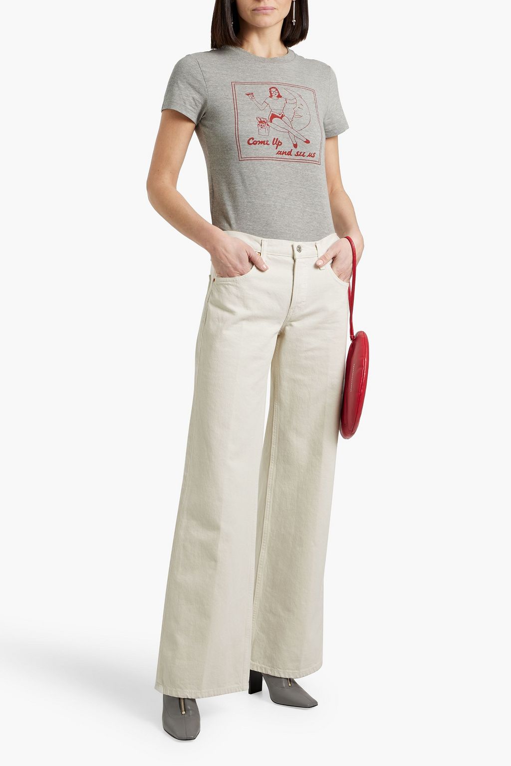RE/DONE Mid-rise wide-leg jeans