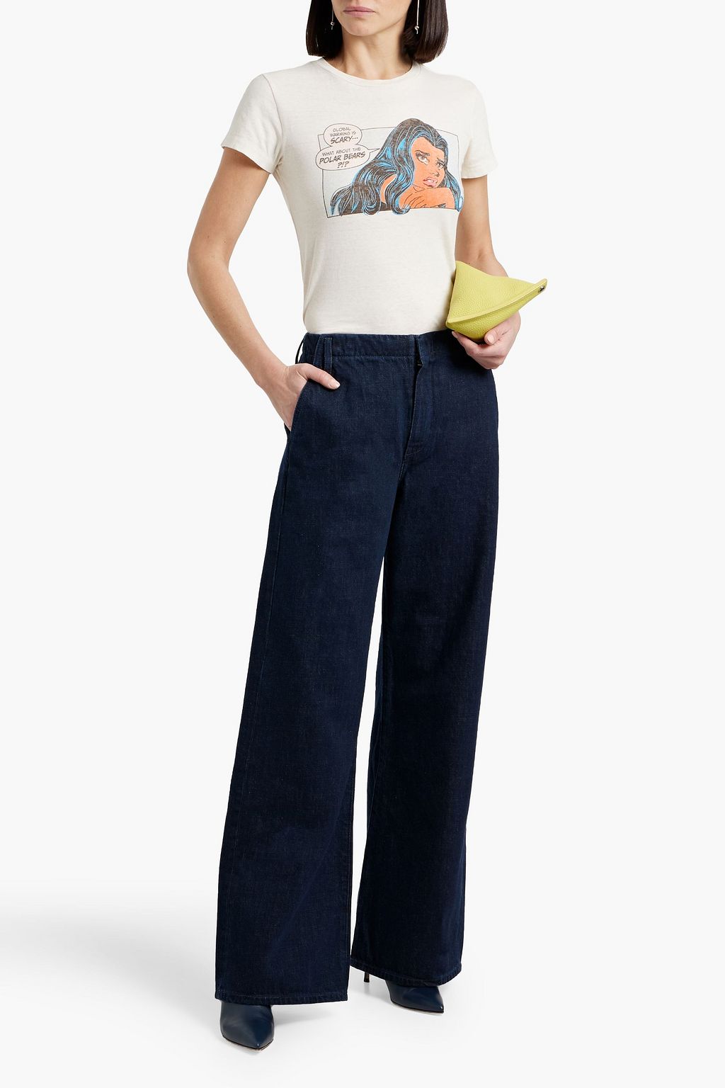 RE/DONE Trouser high-rise wide-leg jeans