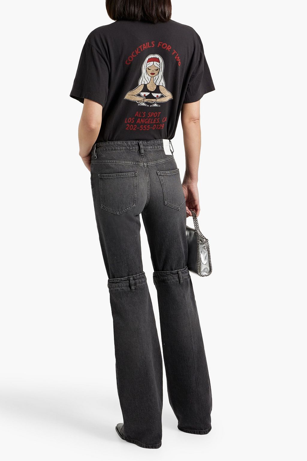 RE/DONE Printed cotton-jersey T-shirt
