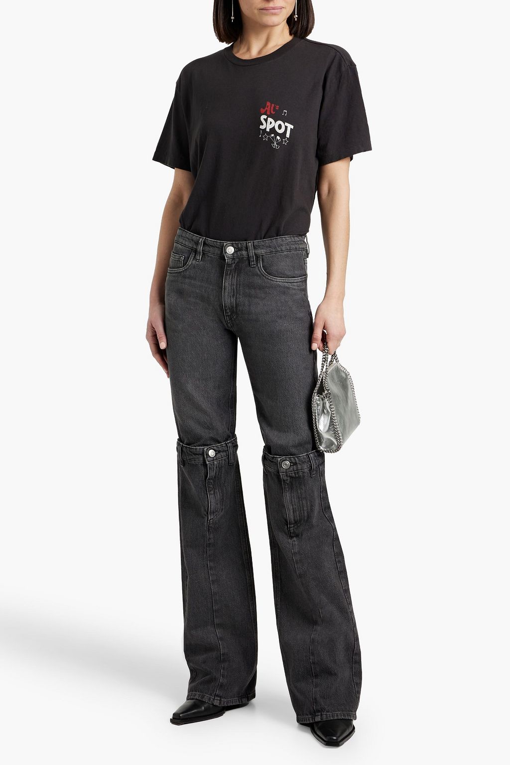 RE/DONE Printed cotton-jersey T-shirt