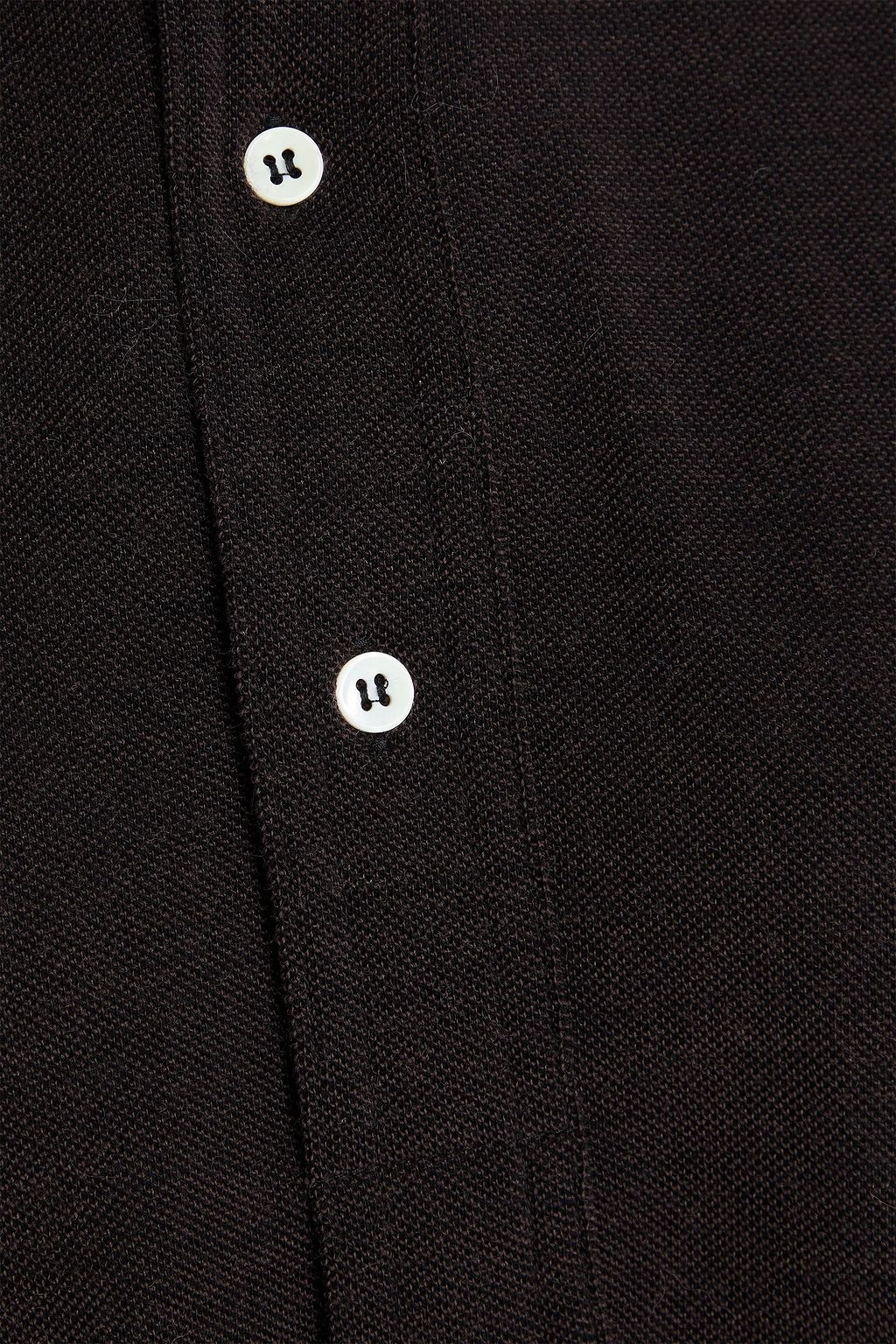 MAISON MARGIELA Cotton-blend piqué polo shirt