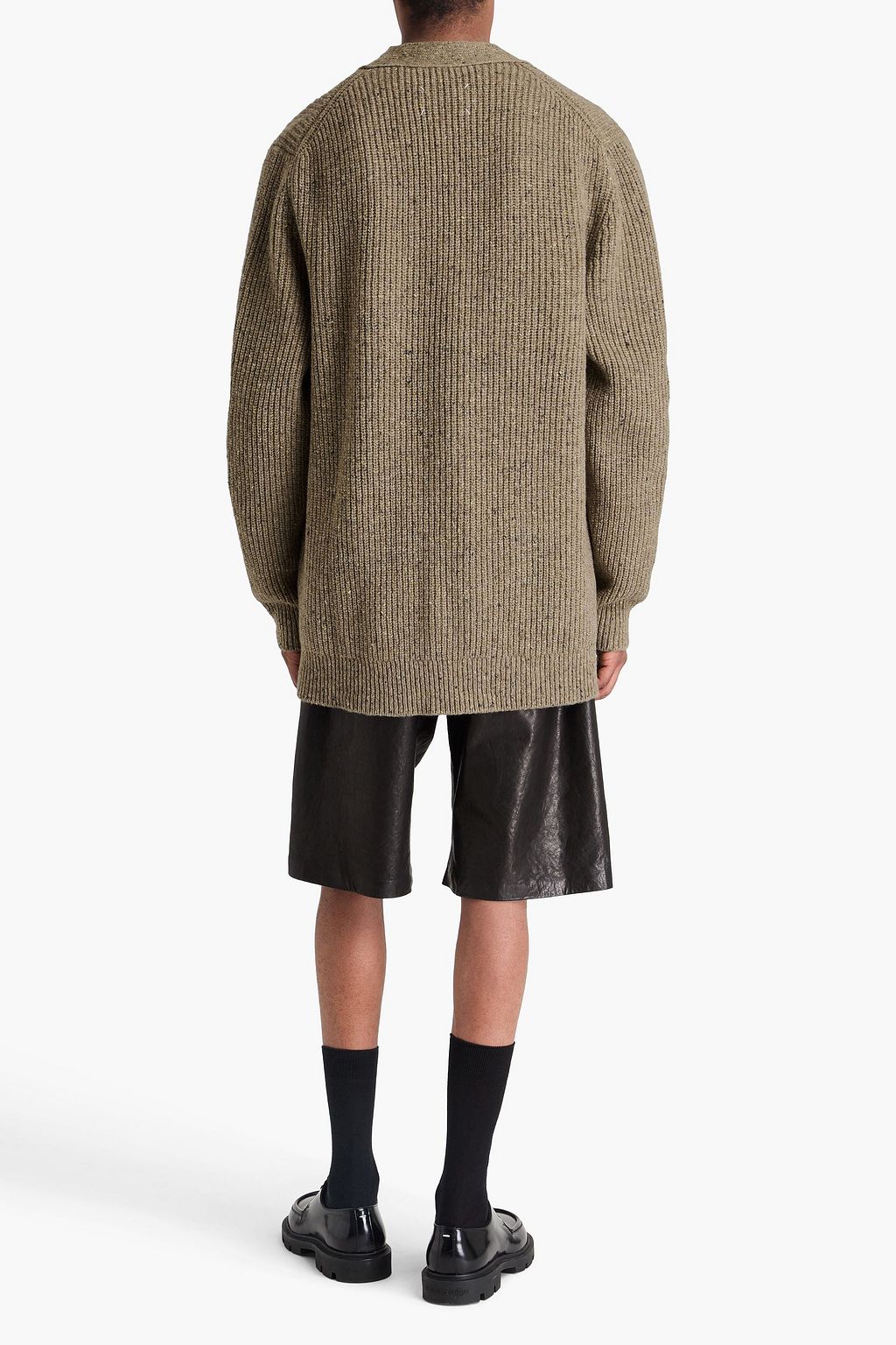 MAISON MARGIELA Donegal wool-blend cardigan