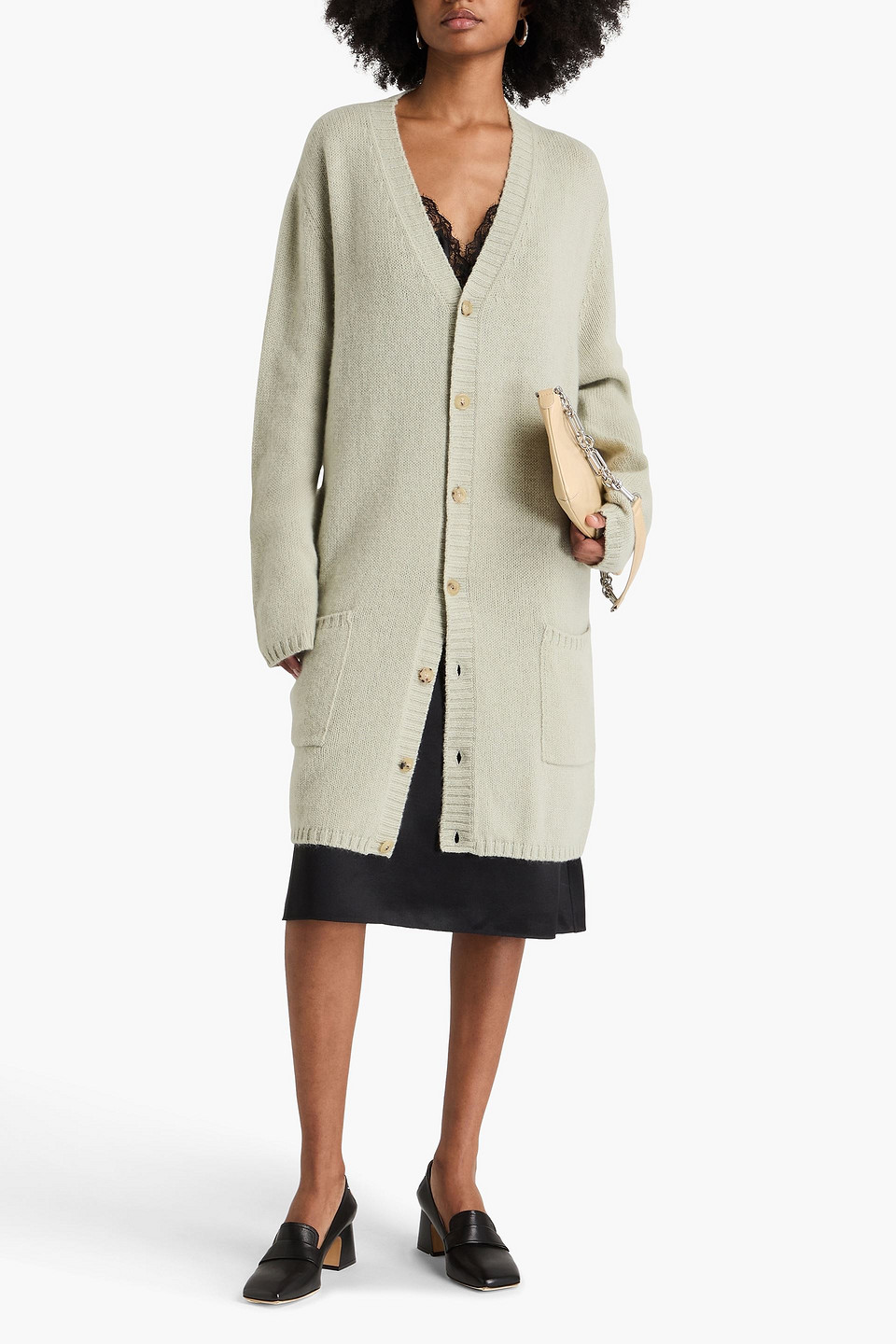  Maison Margiela - Cardigan Aus Wolle - Grün - Xs 