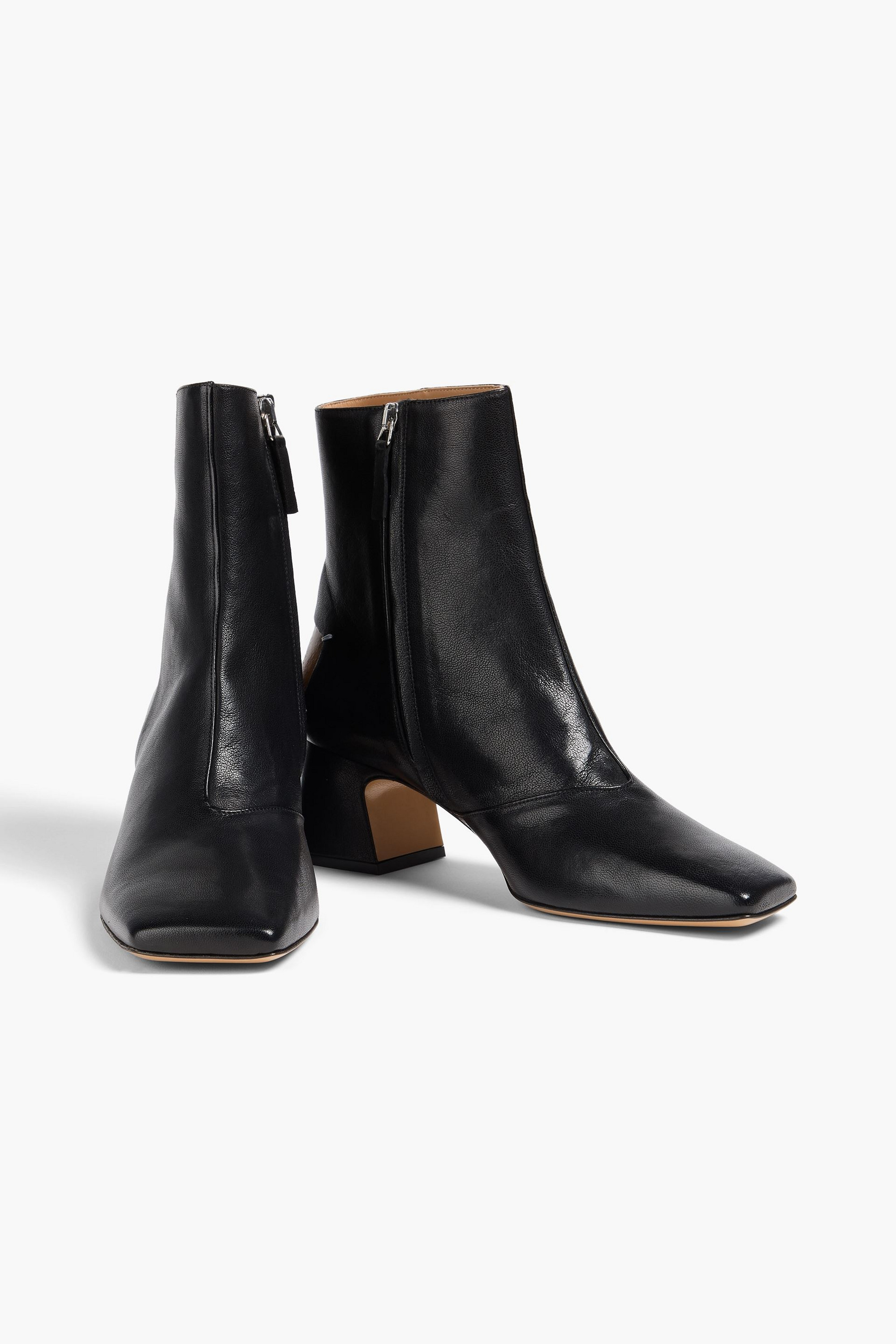 Maison Margiela - Four Stitches leather ankle boots | Plush